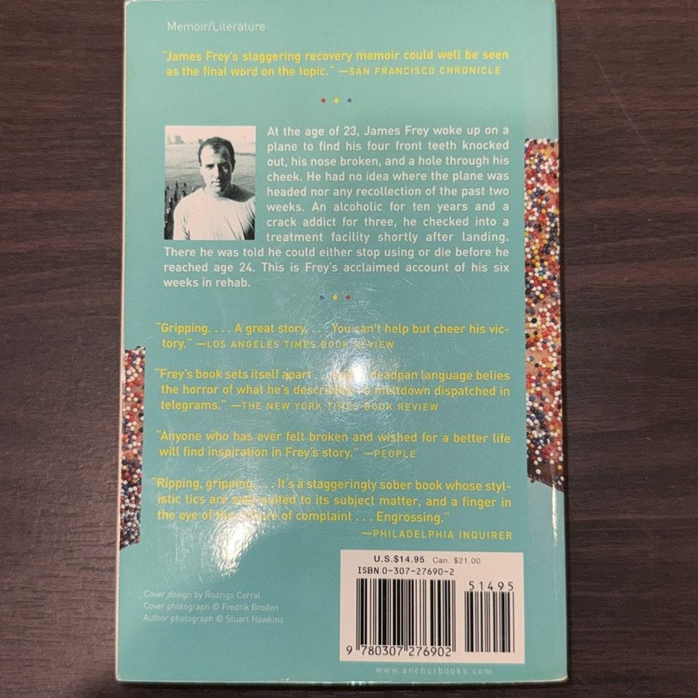 A Million Little Pieces Book - Picture 2 of 3